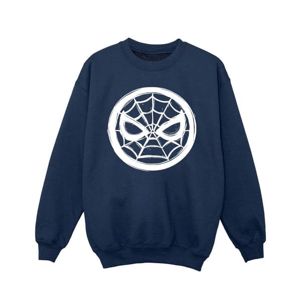 Marvel Girls Spider-Man Chest Logo Sweatshirt