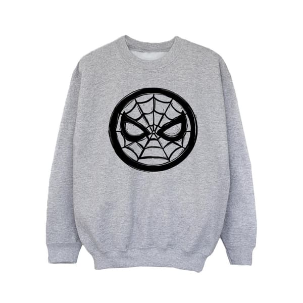 Marvel Girls Spider-Man Chest Logo Sweatshirt