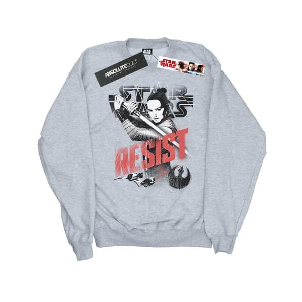 Star Wars Girls The Last Jedi Rey Resist Sweatshirt