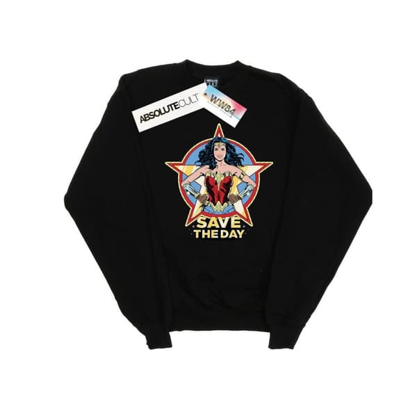 DC Comics Mens Wonder Woman 84 Star Design Sweatshirt