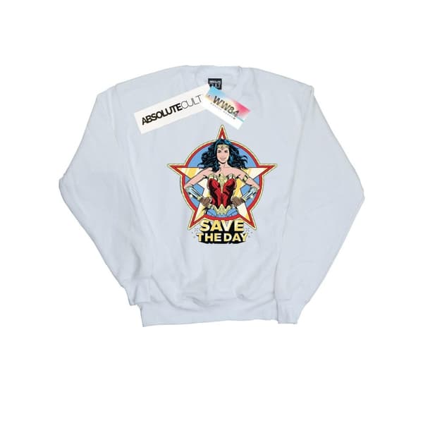 DC Comics Mens Wonder Woman 84 Star Design Sweatshirt