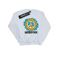Miniatyrbillede 1 af 3: Woodstock Mens Flower Peace Sweatshirt