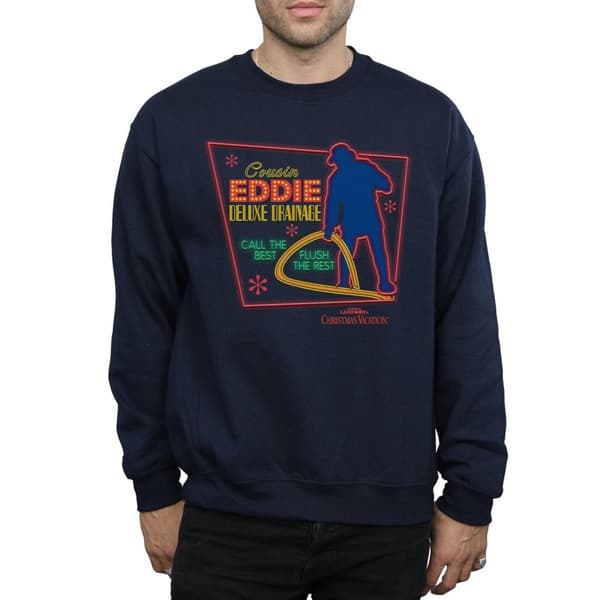 National Lampoon´s Christmas Vacation Mens Cousin Eddie Sweatshirt