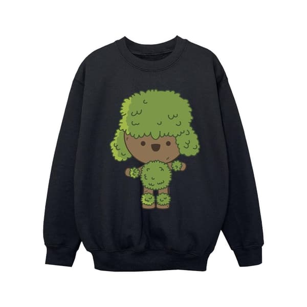 Marvel I Am Groot Chibi Dance-tröja för flickor Black 7-8 Years