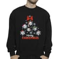 Miniatyrbild 3 av 4: Disney Mens Mickey Mouse And Friends Christmas Tree Sweatshirt