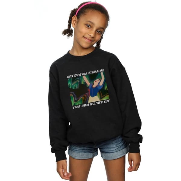 Disney Princess Girls Snow White Still Getting Ready Sweatshirt
