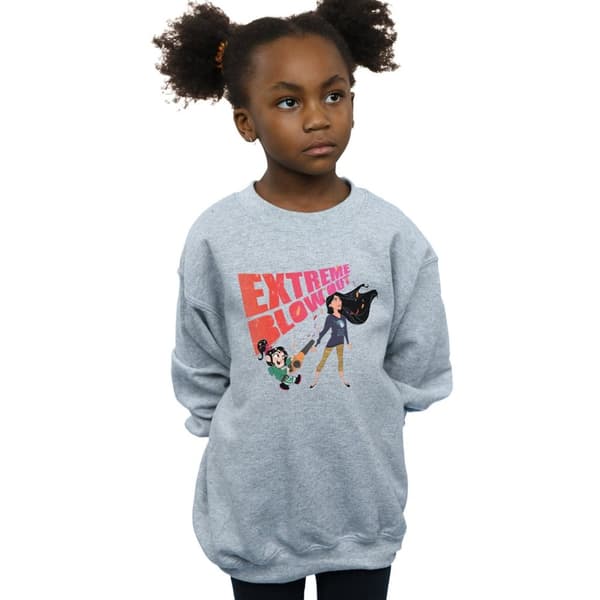 Disney Girls Wreck It Ralph Pocahontas And Vanellope Sweatshirt