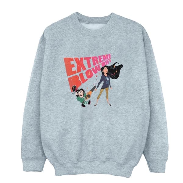 Disney Girls Wreck It Ralph Pocahontas And Vanellope Sweatshirt