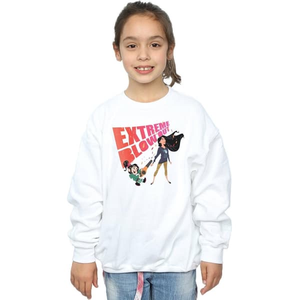 Disney Girls Wreck It Ralph Pocahontas And Vanellope Sweatshirt