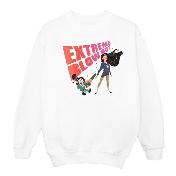 Disney Girls Wreck It Ralph Pocahontas And Vanellope Sweatshirt