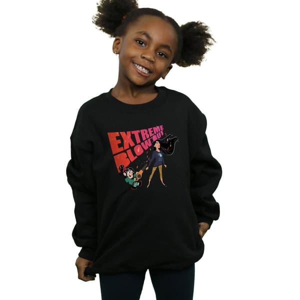 Disney Girls Wreck It Ralph Pocahontas And Vanellope Sweatshirt