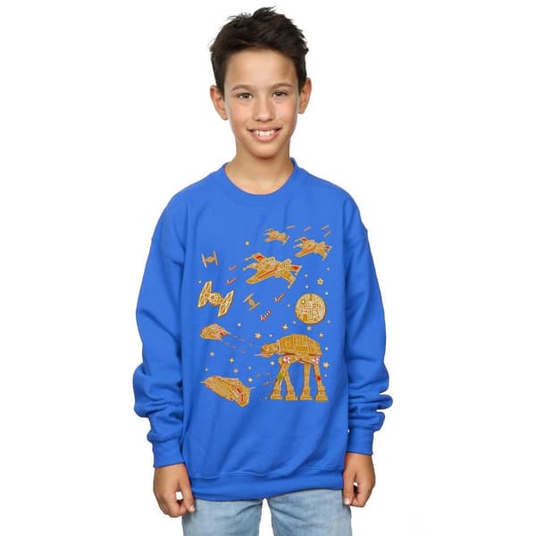 Star Wars Sweatshirt för pojkar - Gingerbread Battle