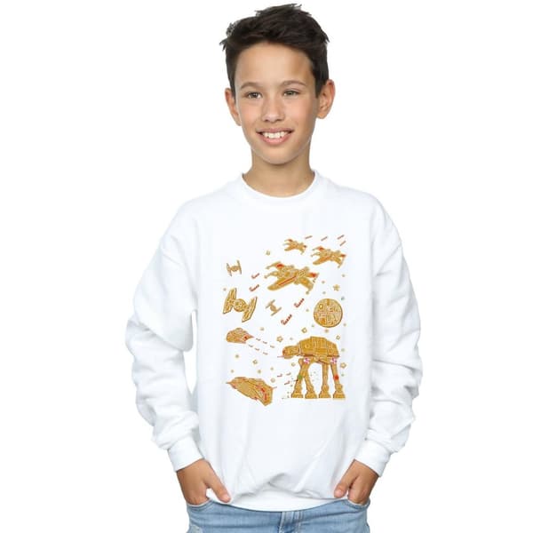 Star Wars Sweatshirt för pojkar - Gingerbread Battle