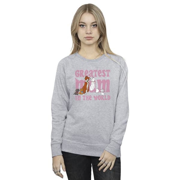 Disney Dam/Tjej The Aristocats Greatest Mum Sweatshirt