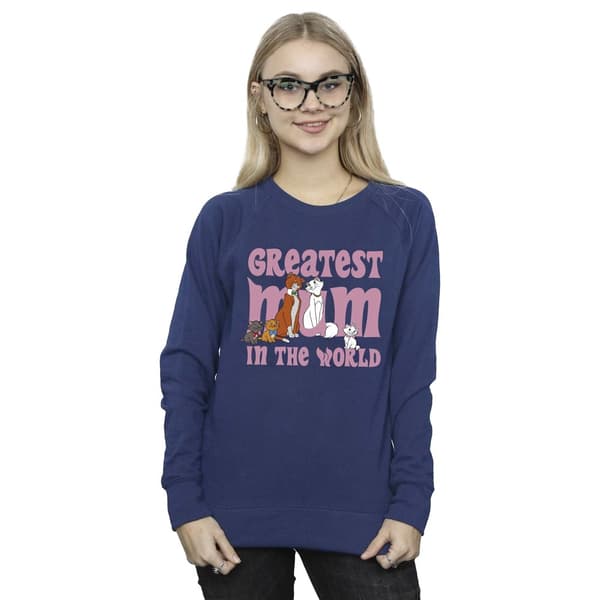 Disney Dam/Tjej The Aristocats Greatest Mum Sweatshirt