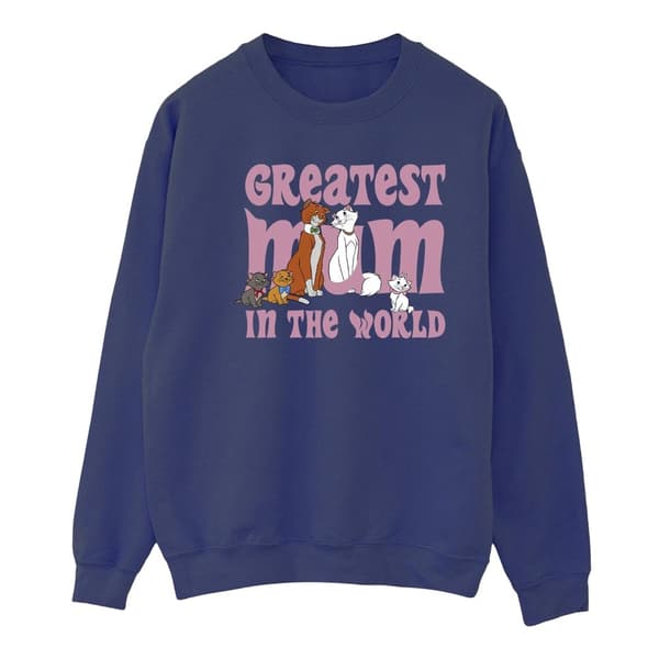 Disney Dam/Tjej The Aristocats Greatest Mum Sweatshirt