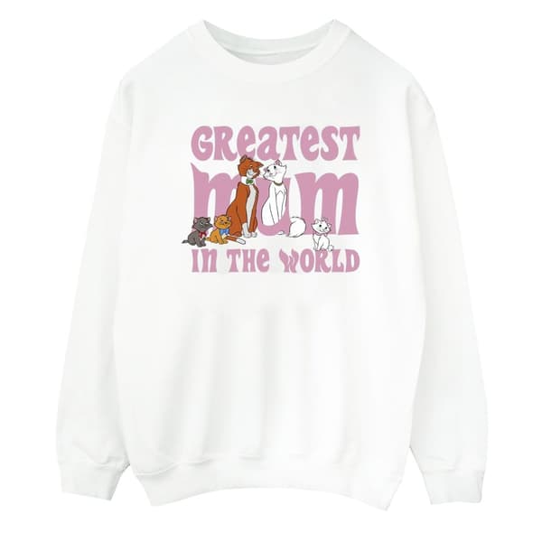 Disney Dam/Tjej The Aristocats Greatest Mum Sweatshirt