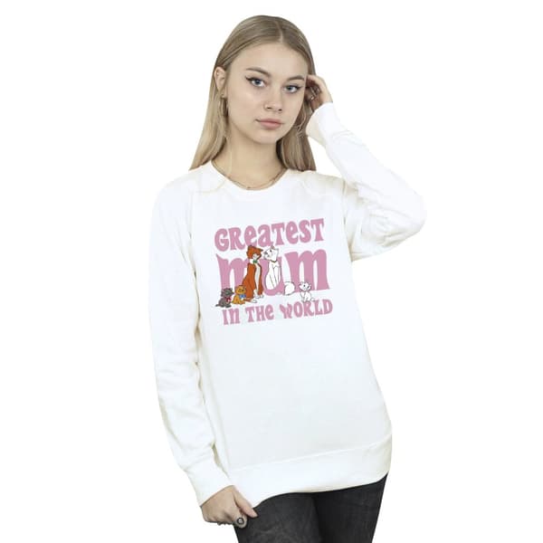 Disney Dam/Tjej The Aristocats Greatest Mum Sweatshirt