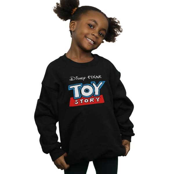 Disney Girls Toy Story Cartoon Logo Sweatshirt
