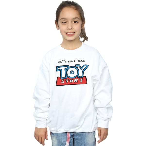Disney Girls Toy Story Cartoon Logo Sweatshirt