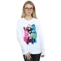 Miniatyrbild 2 av 3: DC Comics Dam/Tjej Harley Quinn Rebel Heart Sweatshirt