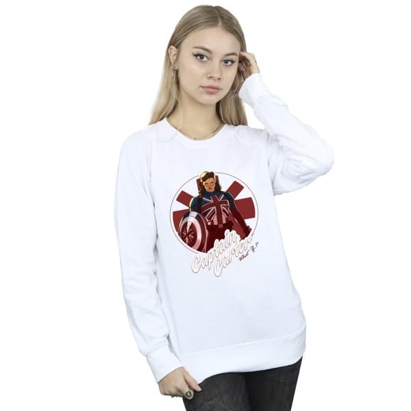 Marvel Womens/Ladies What If Captain Carter Sweatshirt