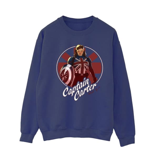 Marvel Womens/Ladies What If Captain Carter Sweatshirt