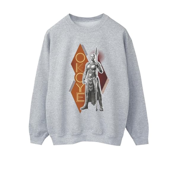 Marvel Womens/Ladies Wakanda Forever Okoye Stance Sweatshirt