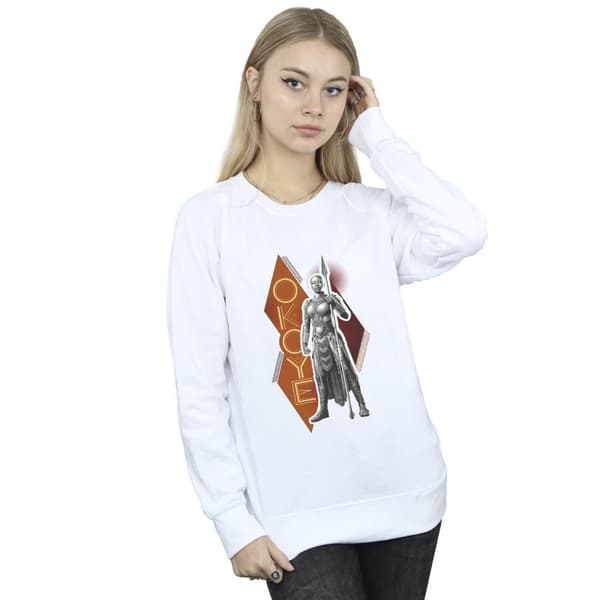 Marvel Womens/Ladies Wakanda Forever Okoye Stance Sweatshirt