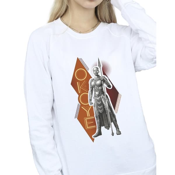 Marvel Womens/Ladies Wakanda Forever Okoye Stance Sweatshirt