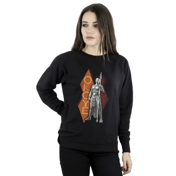 Marvel Womens/Ladies Wakanda Forever Okoye Stance Sweatshirt