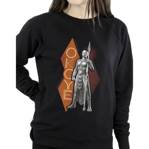Marvel Womens/Ladies Wakanda Forever Okoye Stance Sweatshirt