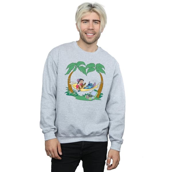 Disney Lilo And Stitch Play Some Music-tröja för herrar