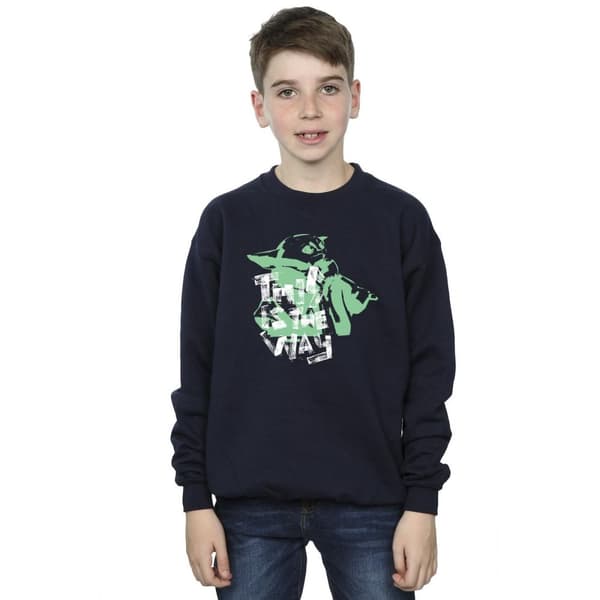 Star Wars Boys The Mandalorian This Is The Way Grogu Sweatshirt