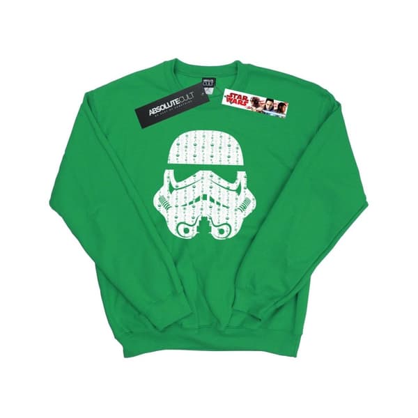 Star Wars Sweatshirt med stormtrooperhjälm för herrar