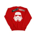Miniatyrbild 1 av 5: Star Wars Sweatshirt med stormtrooperhjälm för herrar