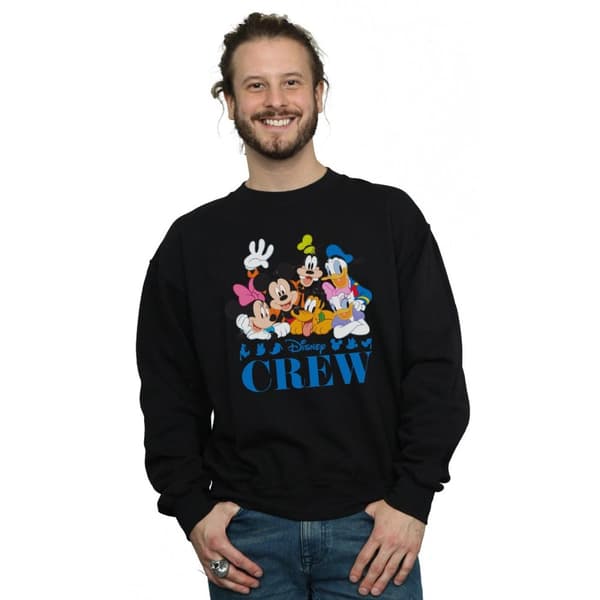 Disney Mens Mickey Mouse Disney Friends Sweatshirt