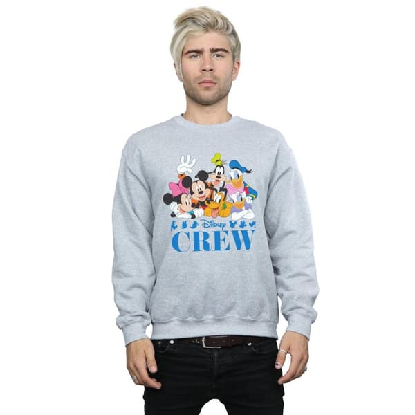 Disney Mens Mickey Mouse Disney Friends Sweatshirt