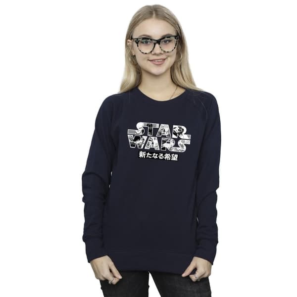 Star Wars Sweatshirt med japansk logotyp - dam/dam