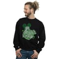Miniatyrbilde 2 av 3: Disney Mens Mickey Mouse Shamrock Pizza Sweatshirt