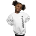 Miniatyrbild 2 av 3: Marvel Girls Spider-Man Sweatshirt med mönstrad logotyp