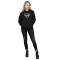 Miniatyrbilde 4 av 5: DC Comics Womens/Ladies Superman Floral Logo 2 Hoodie