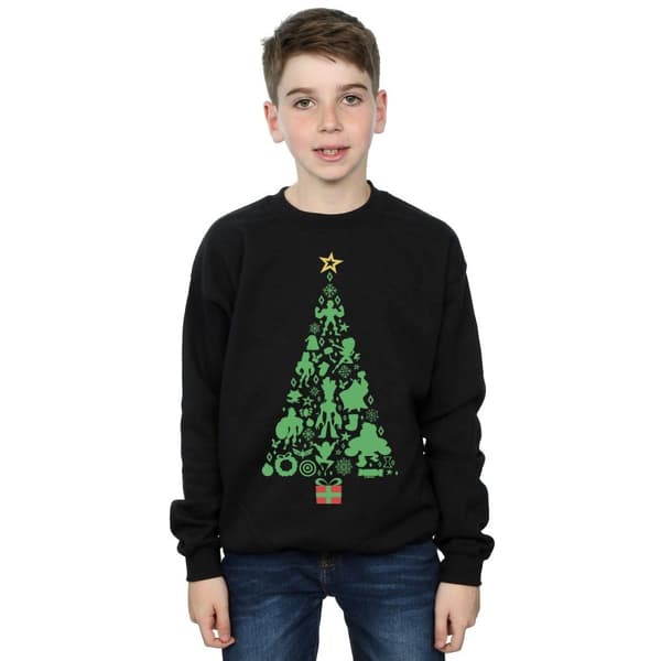 Marvel Sweatshirt med Avengers-julgran för pojkar