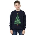 Miniatyrbild 2 av 3: Marvel Sweatshirt med Avengers-julgran för pojkar
