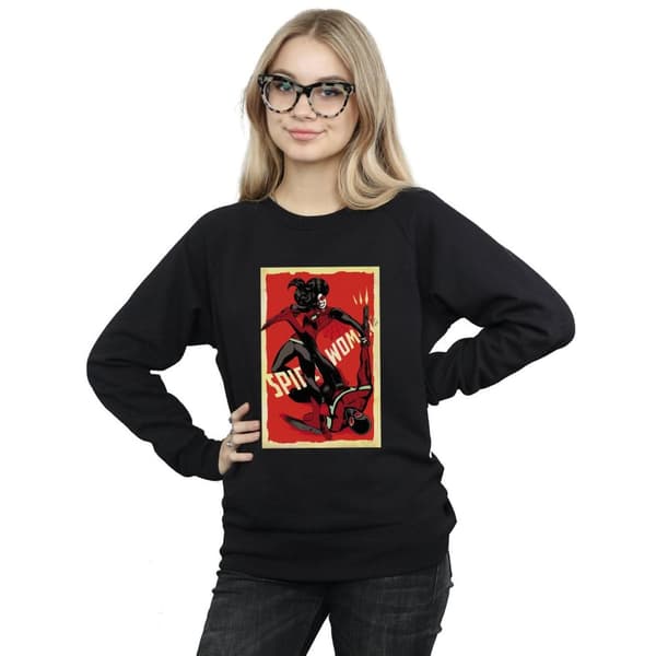 Marvel Womens/Ladies Spider-Woman Fight Sweatshirt