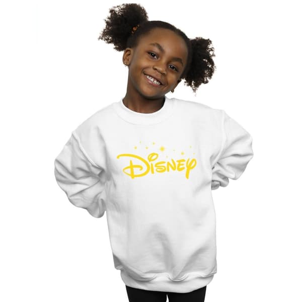 Disney Girls Logo Stars Sweatshirt