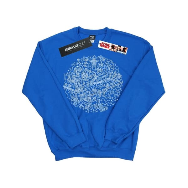 Star Wars Pojkar Christmas Death Star Sweatshirt