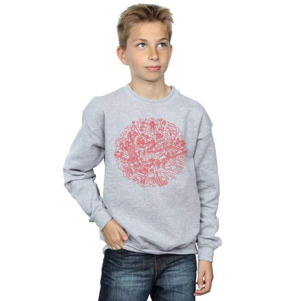 Star Wars Pojkar Christmas Death Star Sweatshirt