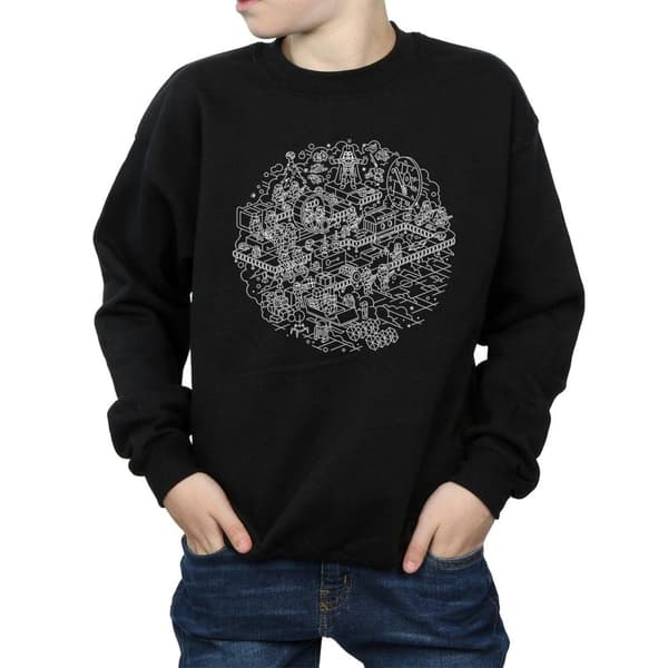 Star Wars Pojkar Christmas Death Star Sweatshirt