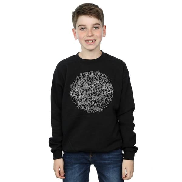 Star Wars Pojkar Christmas Death Star Sweatshirt
